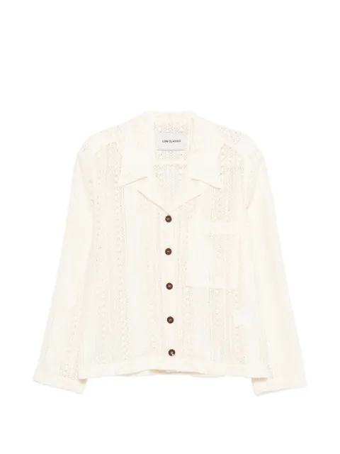 Low Classic lace button shirt Neutrals LCPS26JA01010