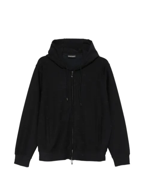 Emporio Armani zip-up hoodie Blue EM004867AF13700FB469