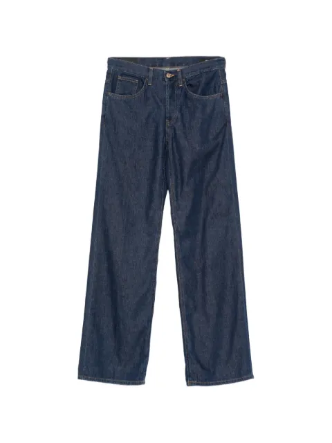 DONDUP Jacklyn belt-loop logo-detail jeans Blue DP427DFH331DJ32