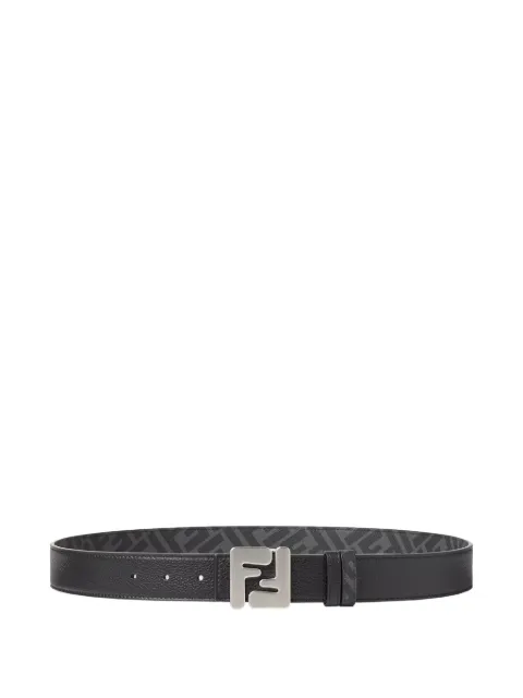 FENDI FF squared belt Black 7C0556AQWH