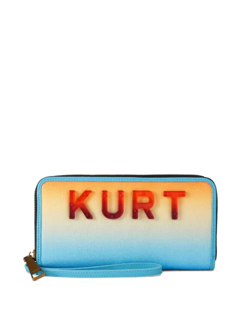 Kurt Geiger London Kensington Kurt zip-around wallet Blue 5602199609