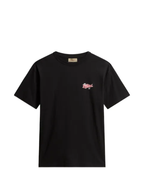 Woolrich logo crew-neck T-shirt Black CFWOTE2005MRUT5334