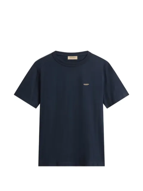 Woolrich logo-print T-shirt Blue CFWOTE2012MRUT5334