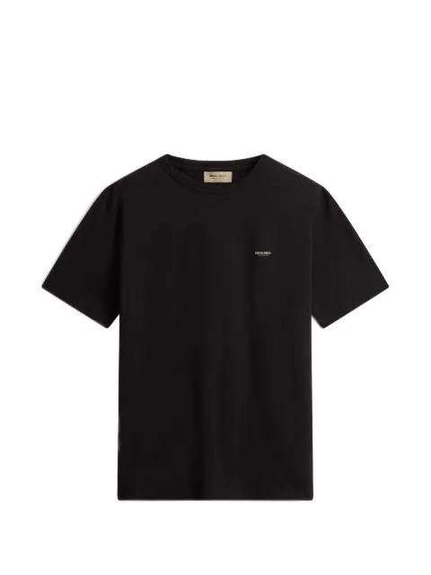 Woolrich logo-print T-shirt Black CFWOTE2012MRUT5334