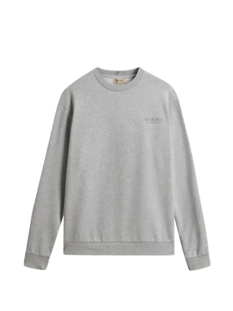 Woolrich macro logo sweatshirt Grey CFWOSW2032MRUT5377