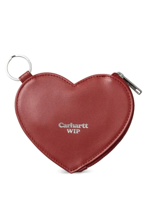 Carhartt WIP heart keyring cardholder Red I036305