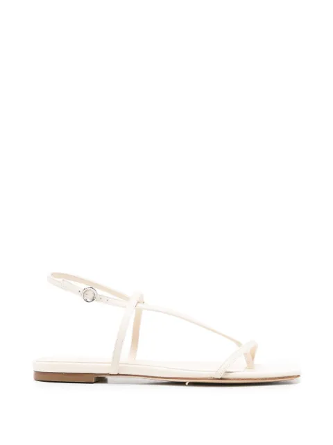 Aeyde strappy sandals White A11FSBERS8MFL0121100007