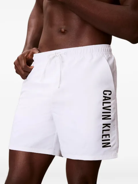 Calvin Klein drawstring beach shorts White LV00N61047100