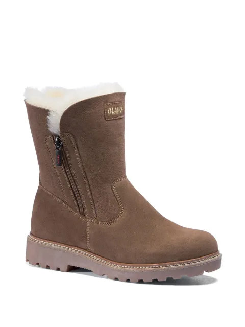 OLANG Agata zip boots Brown AGATA