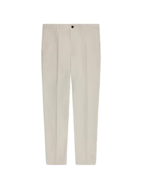 Incotex pleated trousers Neutrals 18S10090936