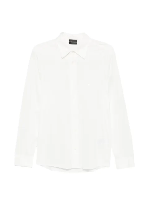 Emporio Armani logo-detail shirt White EM004604AF10017U0003