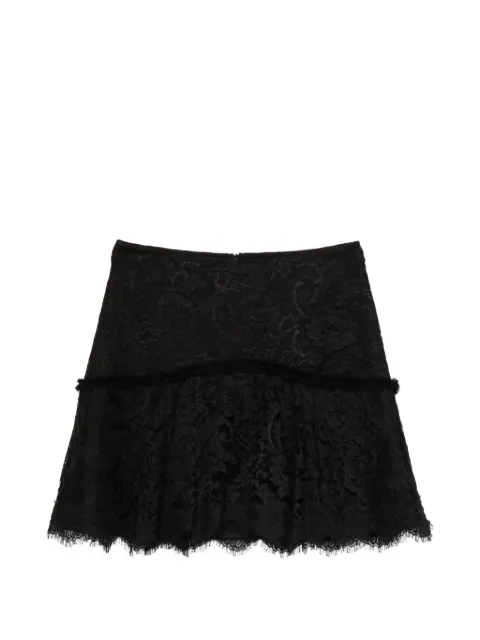 IMROSKA laced mini skirt Black SKA7SKIRT