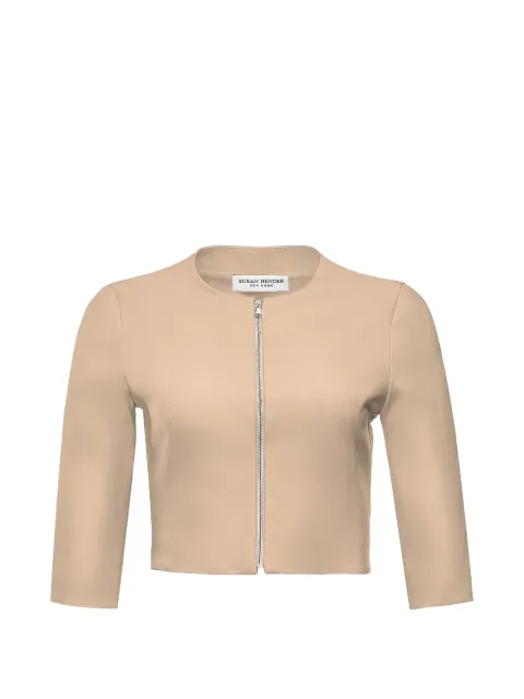 Susan Bender leather jacket Neutrals SB2500OAT
