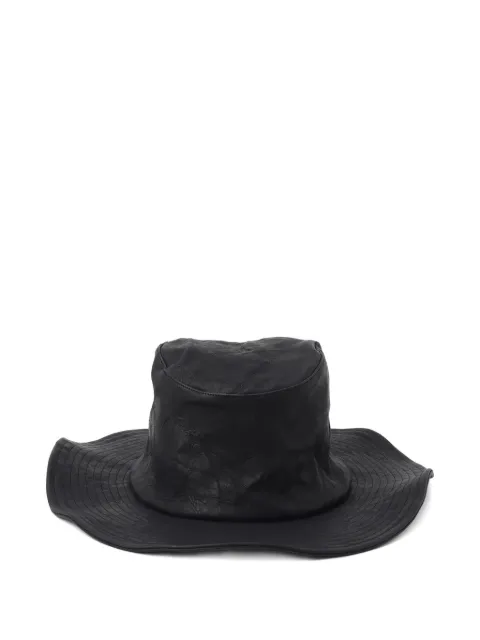 Yohji Yamamoto wide-brim hat Black HKH117810103