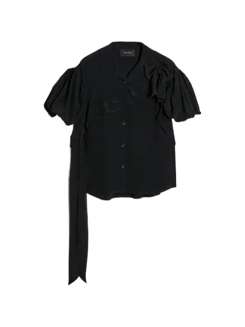 Simone Rocha puff-sleeves shirt Black 54240514BLACK
