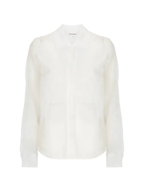 P.A.R.O.S.H. floral lace shirt White D381286SHAKE001