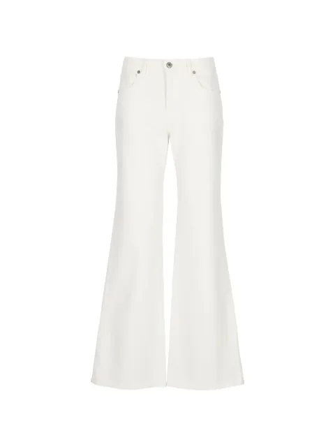 P.A.R.O.S.H. belt-loops five-pockets jeans White D231182CUORICINI002