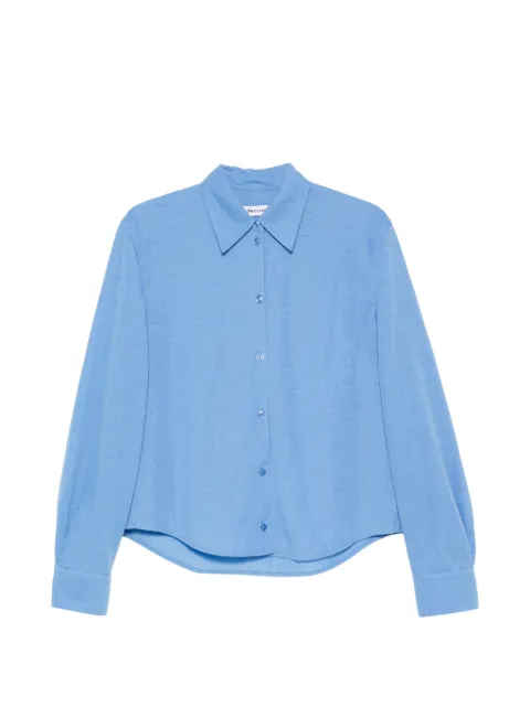 Low Classic buttoned shirt Blue LCPS26SR01156