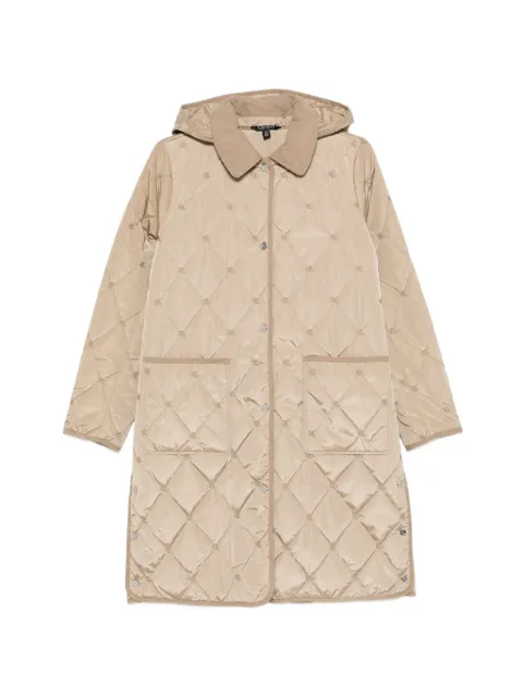 Lauren Ralph Lauren quilted hooded coat Neutrals 297967142002