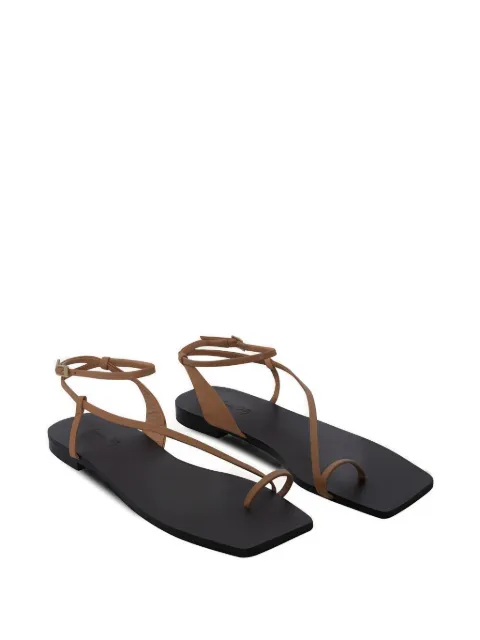 Johanna Ortiz Flamenco Echoes flat sandals Neutrals AC02017