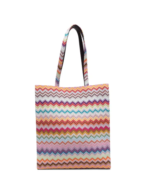 Missoni zig zag shoulder bag Pink MI10090F029