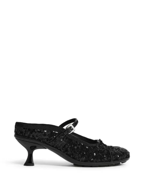 Simone Rocha sequin-embellishment pumps Black HBG10831
