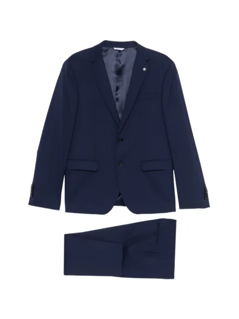 Manuel Ritz single-breasted suit Blue 4032A3109260000