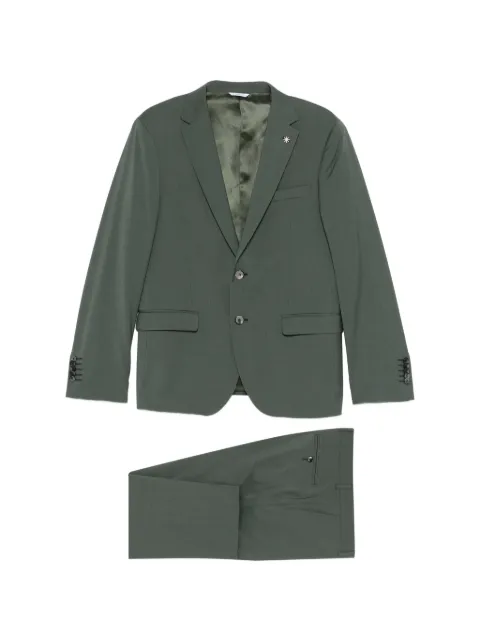 Manuel Ritz buttoned suit Green 4032A3109260000