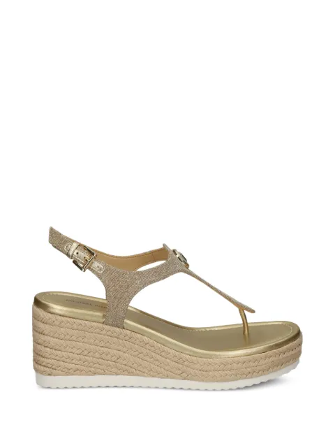 Michael Michael Kors thong platform espadrilles Gold 40S6VAMS1D
