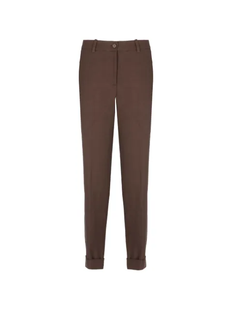 P.A.R.O.S.H. belt loops trousers Brown D232443RAISA26