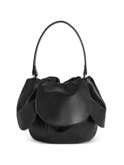 Simone Rocha flower-petal shoulder bag Black BAG2150828