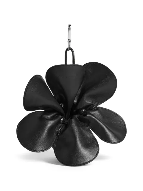 Simone Rocha flower-detail bag charm Black COINPURSE20828BLACK