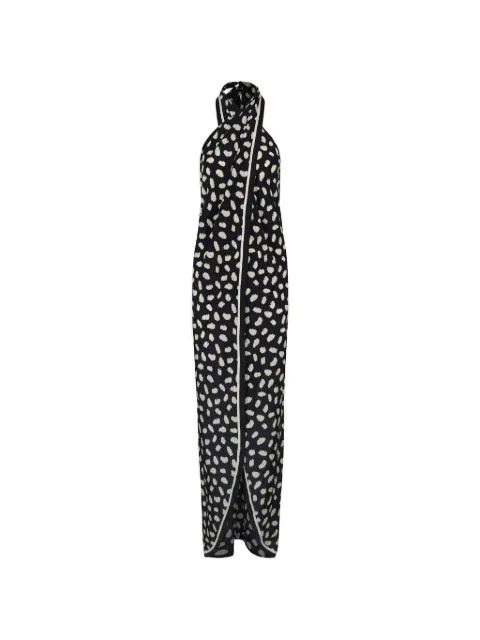 Johanna Ortiz Silent Water printed top Black PT03814