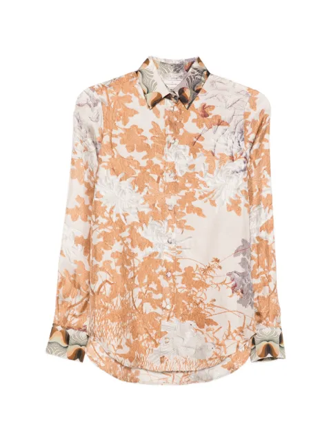 Pierre-Louis Mascia floral print shirt Neutrals ALOESCML11190