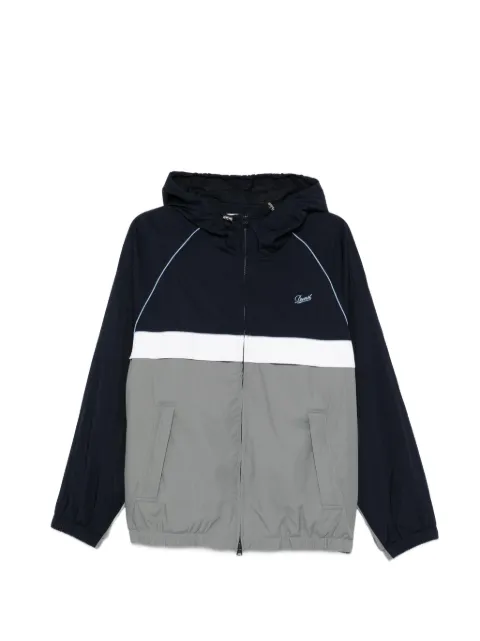 DUNST hooded colourblock windbreaker Blue UDJU6A110N2