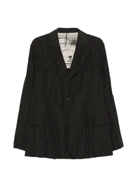 Masnada patterned blazer Black M3611