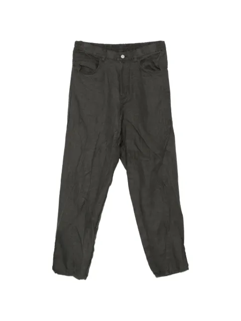 Undercover elasticated-waist trousers Grey UC1F4504