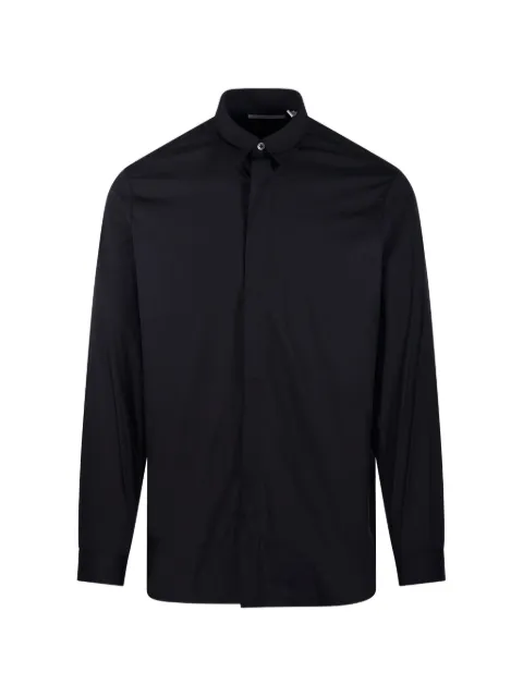 Lardini collar shirt Black PAFLYNNCNC1906