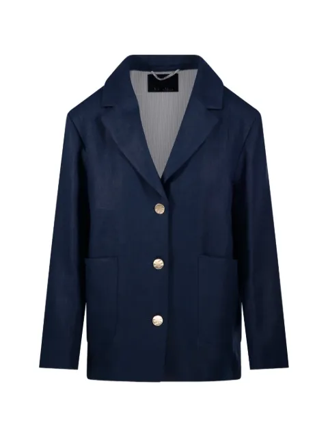 'S Max Mara Carlotta pocket button blazer Blue 2619041053600