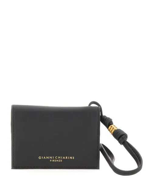 GIANNI CHIARINI Nappa card holder Black PF5039NANERO
