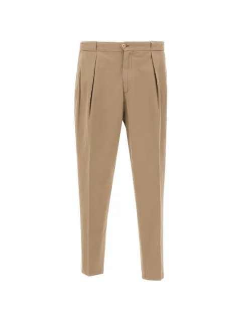 Briglia 1949 Portobello pleated-front trousers Neutrals PORTOBELLOD30051900553