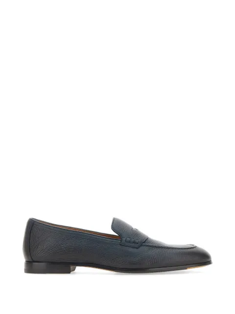 Doucal's penny leather loafers Blue DU2983PANNUF054NB00