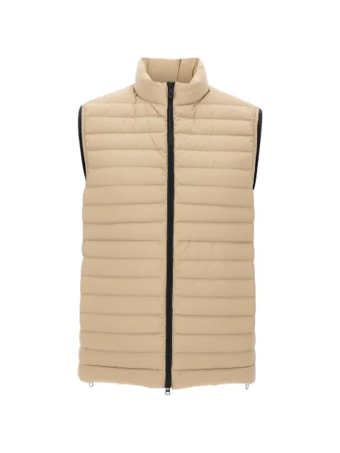 Peuterey Moise 02 quilted zip vest Neutrals PEU541901181971794