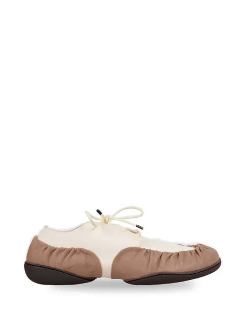 Trippen Glint F ruched ballet flats Neutrals GLINTF
