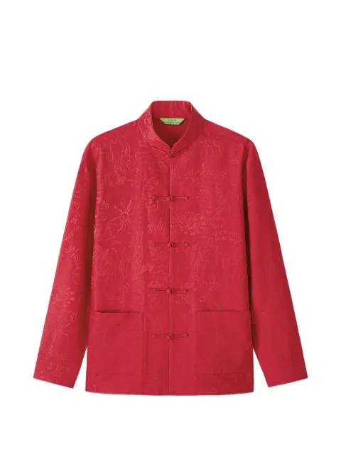 Shanghai Tang long sleeve shirt jacket Red Z2MRB228DN