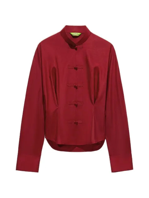 Shanghai Tang silk blouse Red Z2WRB231DN