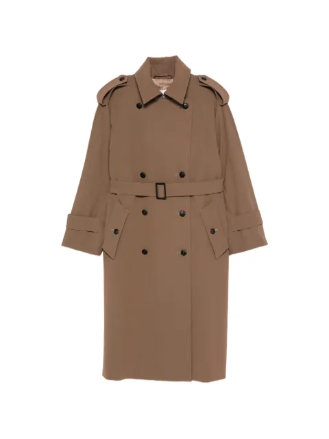 Max Mara Mxmcerto belted trench coat Brown 26110211021600