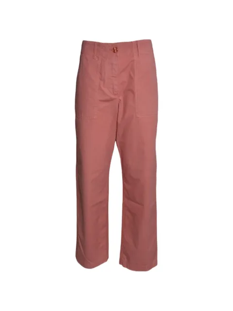 MOMONÌ Isandro straight-leg trousers Pink 261MMOPA00826126MO0341