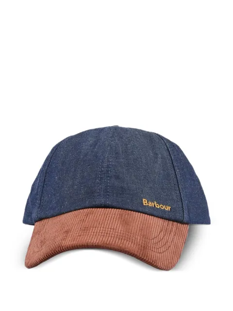 Barbour corduroy panel cap Blue 261MLHA0615