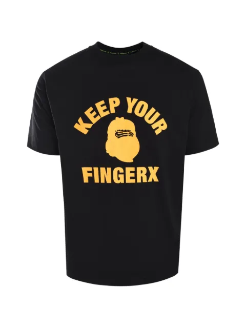 FINGERCROXX short-sleeve T-shirt Black FFXTEM00736XN
